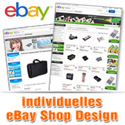 individuelles ebay shop design